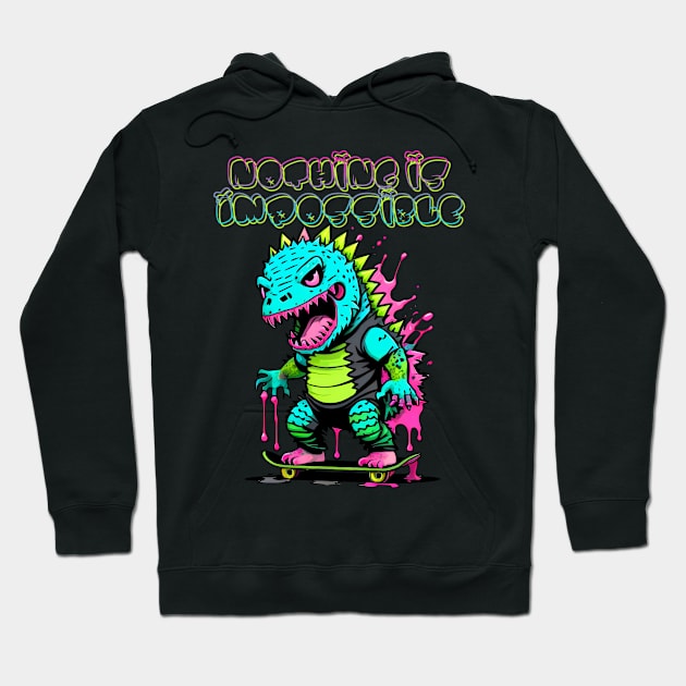 Nothing is Impossible Hoodie by Asu Tropis